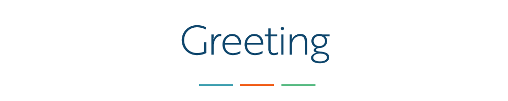 Greeting
